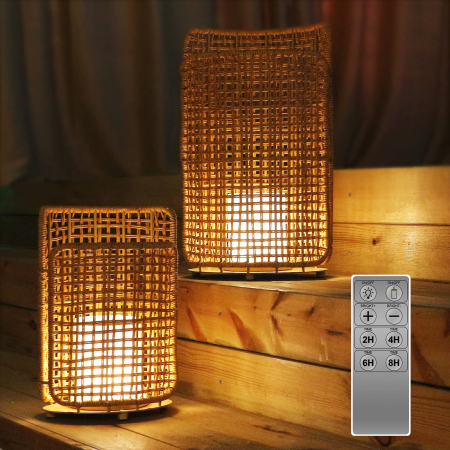 lampi de masa - Lampa LED de masa, din metal, wireless, reincarcabila, de exterior set 2 buc