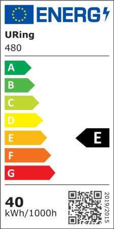 Lampa plafon LED 40W,intensitate reglabilă și telecomandă, pătrată neagră, 3000K-6500K [9]