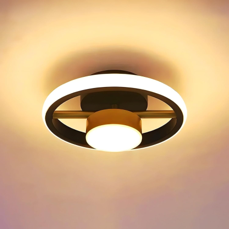 LAMPI PLAFON - Lampa plafon 3 temperaturi de culoare 6000K/3000K/4000K,2000LM 22 x 22 x 8.5 cm