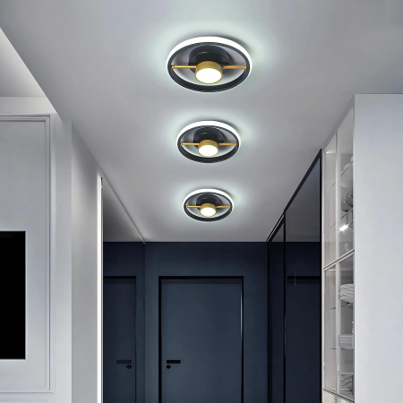 Lampa plafon 3 temperaturi de culoare 6000K/3000K/4000K,2000LM 22 x 22 x 8.5 cm [5]