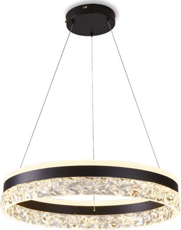 LAMPI PLAFON - Lampa plafon rotunda, candelabru cu  LED si telecomanda, lumina 3 culori 100 x 50 x 50 cm