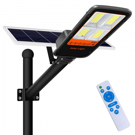 LAMPI STRADALE - Lampa solară Kingwen 400W 360 leduri si telecomanda