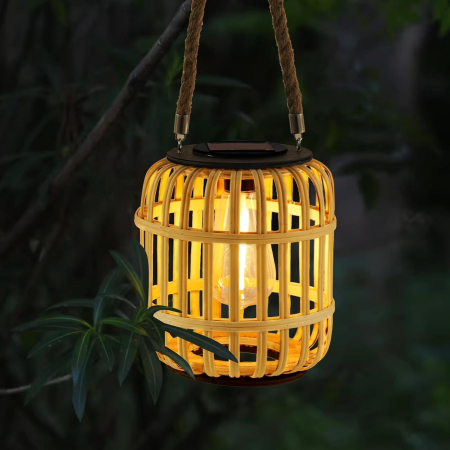 LAMPI SOLARE - Lampa solara tip felinar pentru suspendare IP44