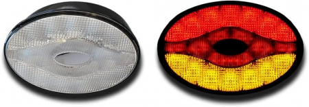 Proiectoare, Lampi & Leduri - Lampi spate aditionale pentru remorci sau utilaje, set 2 bucati LED