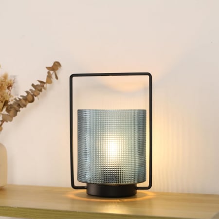 lampi de masa - Lampa LED , tip felinar, cu temporizator H:20 cm