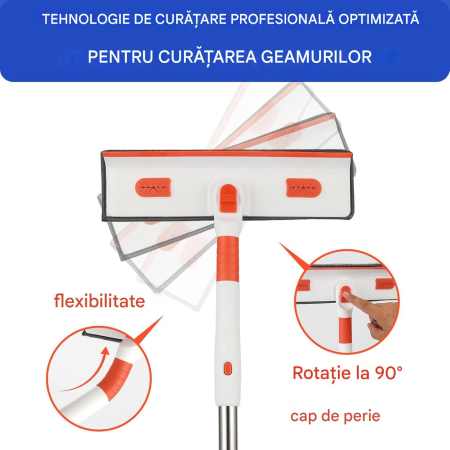 Laveta extensibila de curățare ferestre 1.4 m [2]