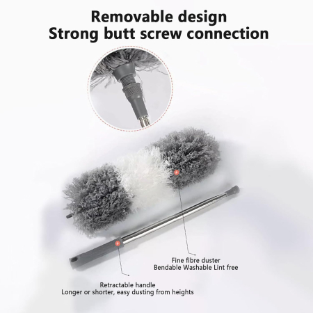 Pamatuf extensibil 280 cm, din microfibra, pentru indepartat praf [5]