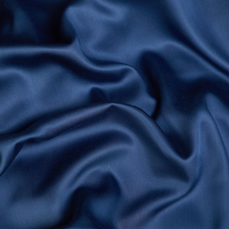 Lenjerie de pat din bambus, poliester, simplă, netedă, mătăsoasă, albastru, pilota 260x240 cm cu 2 fete perini 65x65 cm [6]