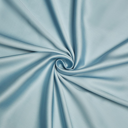 Lenjerie de pat din bambus, poliester, simplă, netedă, mătăsoasă, bleu, pilota 220x240 cm cu 2 fete perini 65x65 cm [4]