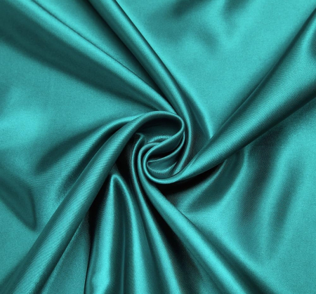 Lenjerie de pat din satin turcoaz, husa pilota 240x220 cm, 2 fete perini 65x65 cm [2]