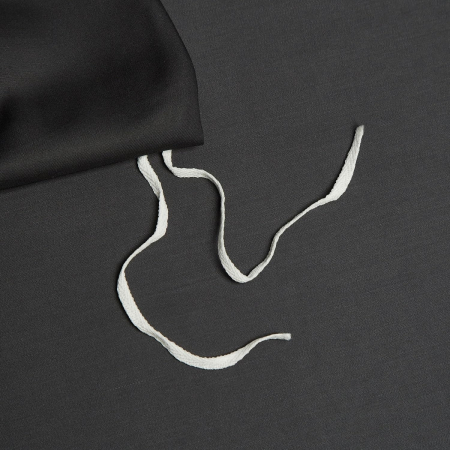 Lenjerie de pat neagra, husa pilota 220x240 cm cu 2 fete perini 65x65 cm [6]