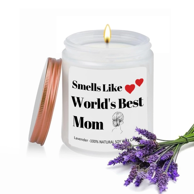 SUPORTURI LUMANARI - Lumanare parfumata parfum floral lavanda