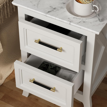 Manere aurii cu zimti negri 180 cm, 128 cm intre gauri, set 10 bucati [2]