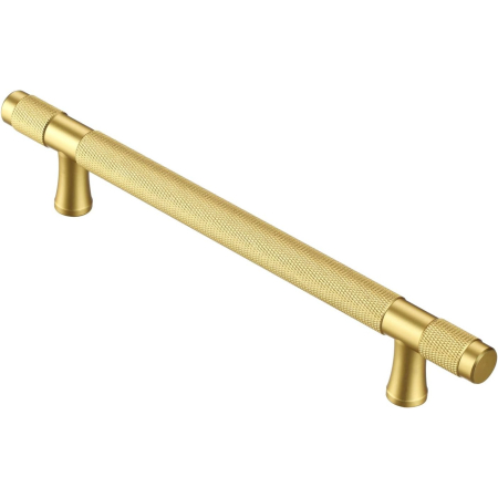 accesorii scaune, mese - Manere aurii rotunde din zinc, lungime 96 mm intre gauri, 5 bucati