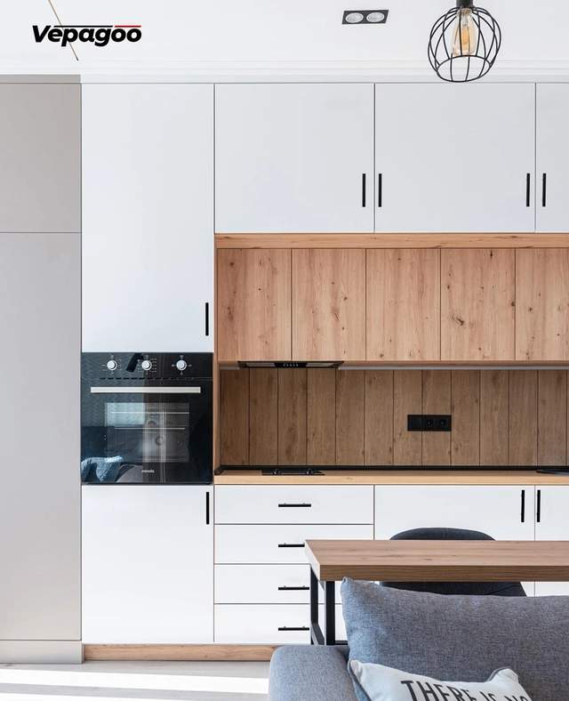 Manere negre rotunde din otel, lungime 200x32mm cu 128 mm intre gauri, 20 bucati [4]