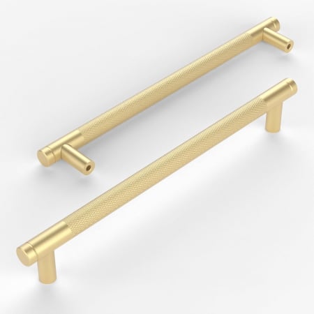 accesorii scaune, mese - Manere rotunde, aurii pentru dulapuri,sertare 192 mm intre gauri de 10mm- set 10 buc cu accesorii
