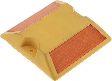 Marcatoare de parcare, galbene, 100x100x20mm, din plastic, reflectorizante set 20 bucati, [3]