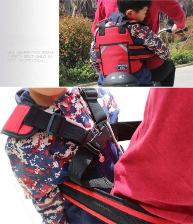 Ham de siguranță pentru copii pentru motocicleta, moped, bicicleta [3]