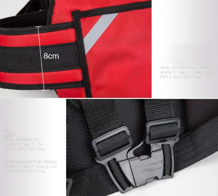Ham de siguranță pentru copii pentru motocicleta, moped, bicicleta [5]