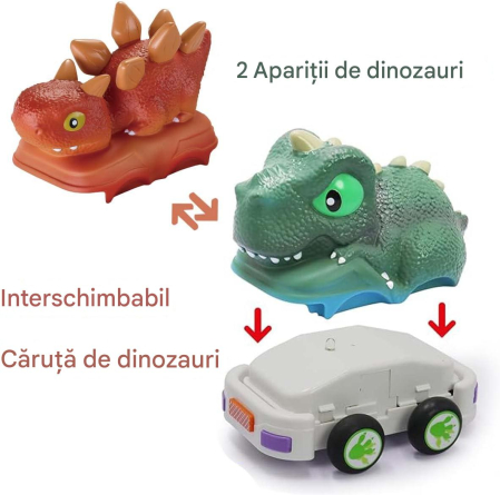 Mașinuta tip dinozaur controlata din telecomanda pentru copii 2-5 ani [4]