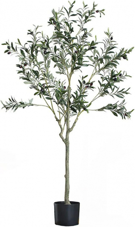 Plante artificiale - Măslin artificial din plastic în ghiveci 150 cm