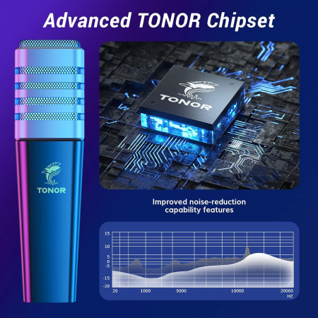 Microfon cu USB si suport reglabil fixare masa [1]