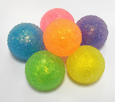 Mingi antistres texturate din cauciu,foarte moi, multicolore set 6 bucati de 6 cm [4]