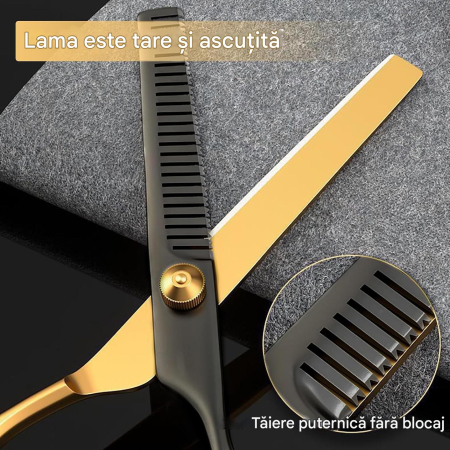 Foarfeci profesionale de coafor foarte ascuțite și precise, set 2 bucati [4]
