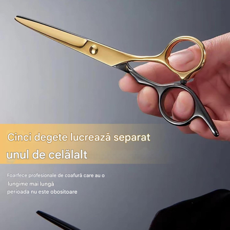 Foarfeci profesionale de coafor foarte ascuțite și precise, set 2 bucati [3]