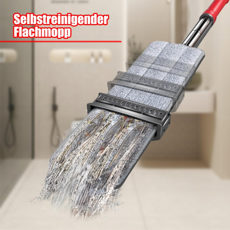 Mop cu functie de scurgere, talpa de 36 cm, coada extensibila 130-147 cm, 6 rezerve [3]