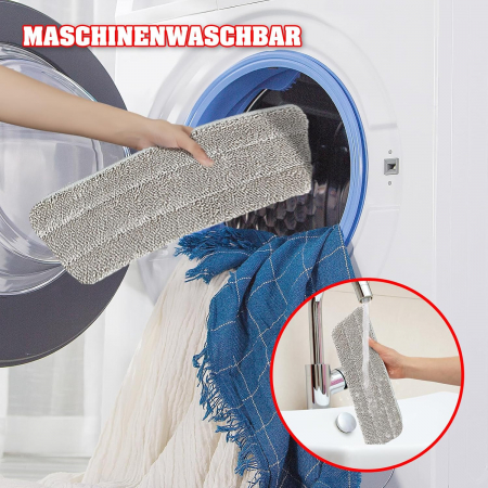 Mop cu functie de scurgere, talpa de 36 cm, coada extensibila 130-147 cm, 6 rezerve [5]