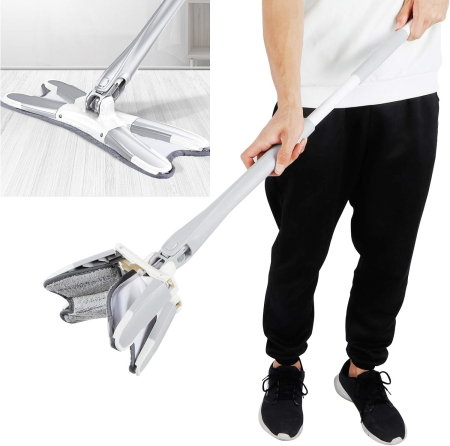 Mop de podea din microfibră cu lavetă reutilizabilă [1]