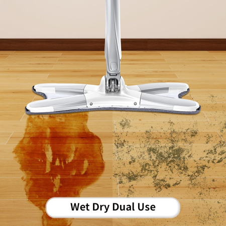 Mop de podea din microfibră cu lavetă reutilizabilă [2]