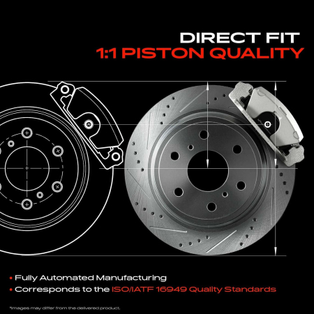Etrier Frână Față Dreapta Honda Civic VII / FR-V / Stream, Piston 54 mm [1]