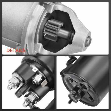 Electromotor BMW Seria 3 E30 / Seria 5 E28 E34 / Z1, 12V, 1.4 kW, 9/10 Dinți [7]
