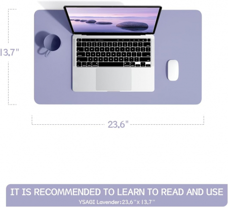Mouse pad 60x35 cm movdin piele artificiala, impermeabil, moale [6]