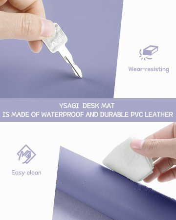 Mouse pad 60x35 cm movdin piele artificiala, impermeabil, moale [4]