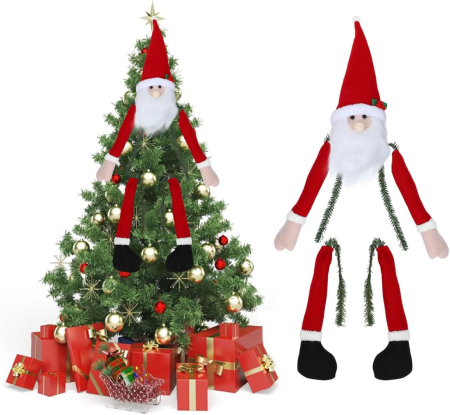 instalatii lumini - Mos Craciun pentru decorarea pomului de sarbatori