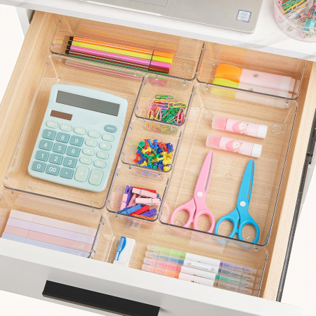 Organizatoare transparente pentru sertare- set 11 piese [4]