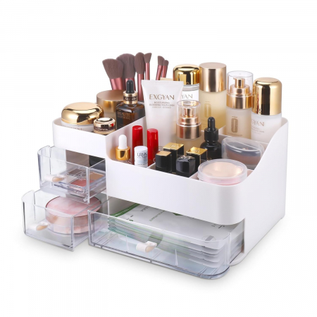 DEPOZITARE - Organizator cosmetice, bijuterii, accesorii, cu sertare