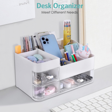 Organizator cosmetice, bijuterii, accesorii, cu sertare [6]