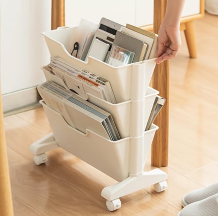 Organizator mobil de carti, caiete, foi, pentru birou [7]
