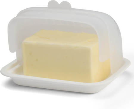 ORGANIZARE SPATIU - Cutie extra mare cu capac rabatabil pentru unt sau branza