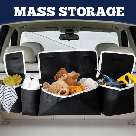 Organizator portbagaj auto cu 4 compartimente [3]