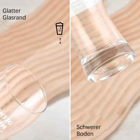 Pahar din sticla transparenta pentru bere, capacitate 460 ml [5]