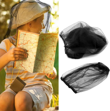 Plasa pentru cap de protectie contra insectelor, set 2 bucati [5]