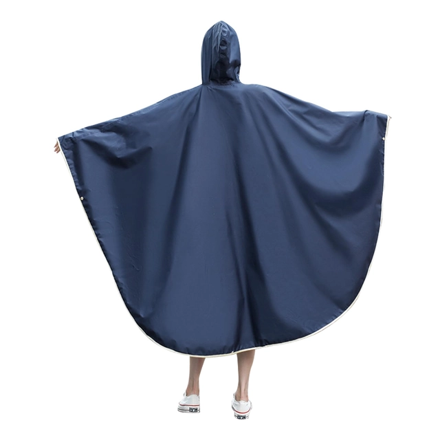 Poncho de ploaie cu gluga, pelerina cu buzunar frontal, marime universala [1]