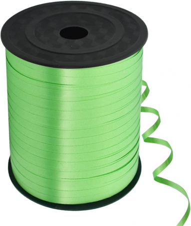ACCESORII BIROU - Panglica verde pentru ambalat cadouri, latime 5mm, lungime 457m