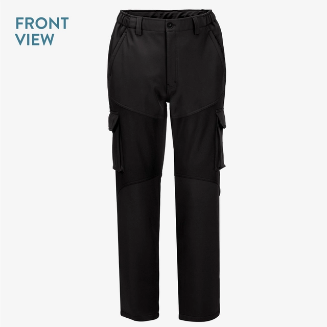 Pantaloni largi de drumetii pentru barbati, 4 buzunare, negri XL [3]