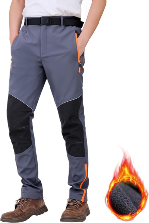 PANTALONI BARBATI - Pantaloni de munca pentru bărbați cu mai multe buzunare gri 2XL